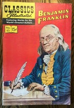 Classics Illustrated #65 Benjamin Franklin (Hrn 167) 2/64 Vg+ - £10.07 GBP