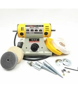 Polishing Machine For DIY Woodworking Jade Jewelry Dental Bench Lathe 22... - $136.27