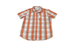 COLUMBIA Sportswear Mens Casual Comfy Shirt Top Size XL Orange Taupe Cream - £11.50 GBP