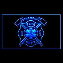 150067B Fire Medical EMS Department IAFF Paramedic Gear Display LED Light Sign - £17.85 GBP