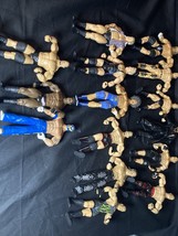 Lot of 15 Wrestling Figures WWE WCW WWF ECW HHH Undertaker Stone Cold Cena - £34.71 GBP