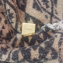 True Grit Men's Beige & Black 1/4 Zip Pullover Sweater Jacket Sz Medium Chest 44 image 7