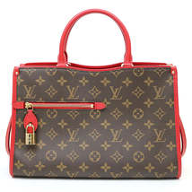 Louis Vuitton Popincourt PM Monogram Rouge Grain Calf Tote Bag - £2,145.47 GBP