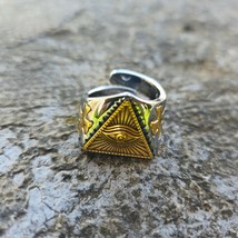 Haunted psychic Templar ring of occult powers | amulet ring | metaphysical ring  - £235.90 GBP