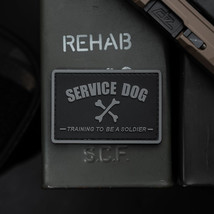 Service Dog Training To Be A Soldier PVC Morale Patch - £3.93 GBP