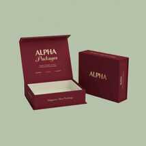 Custom Logo Magnetic Gift Box | Luxury Foldable Packaging - $5.00