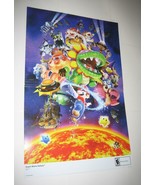 Super Mario Galaxy Poster # 2 Nintendo Wii RedPlanet Universal Movie Chr... - £39.49 GBP