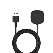 Wireless USB Fast Charging Dock Cable Charger For Fitbit Watch Sense, Versa 3 - £5.30 GBP