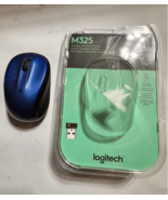 Logitech M325s Wireless Mouse, 2.4 GHz with USB Receiver, Blue - Open Box - $14.00