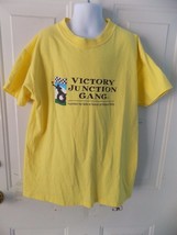 Victory Junction Gang Yellow  T-Shirt Size M (10/12) Kids EUC - £14.10 GBP