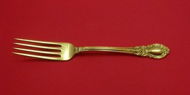 American Victorian Vermeil by Lunt Sterling Silver Regular Fork 7 1/4" - $107.91