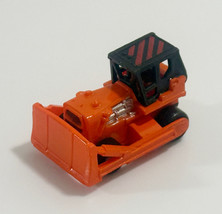 Micro Machines Construction Bulldozer Orange/Black Heavy Mac Vehicle Galoob 1987 - $3.96