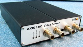Axis Communications 0092-001-02 Axis 2400 Video Server, Pro Surveillance And Mo - £30.22 GBP