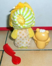 1981 Strawberry Shortcake Butter Cookie Doll with pet Jelly &amp; Comb 100% Complete - £26.89 GBP