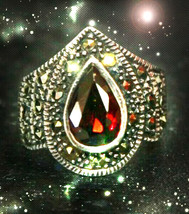 HAUNTED RING VAMPIRE BLOOD TIES SECURE & STRENGTHEN RELATIONS OOAK MAGICK POWER  - £2,115.88 GBP