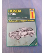 Haynes Repair Manual Honda Civic 1984 Through 1990 - £7.92 GBP