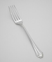 RARE ANTIQUE DINNER FORK WM ROGERS &amp; SON CONTEMPORARY SILVERPLATE PATTER... - $13.86 CAD