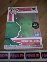 Funko Pop The Simpsons GITD Glowing Mr. Burns #1162 PX Previews Exclusiv... - £27.85 GBP