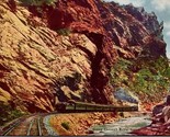 Going Through Royal Gorge CO Postcard PC5 - £4.00 GBP