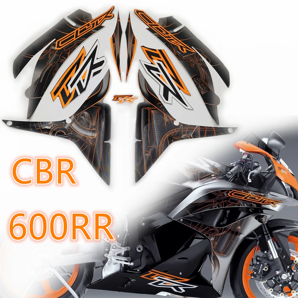 Motorcycle Fairing Full Kit Stickers Protector Decoration Decals   CBR600RR CBR  - $341.33