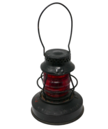 Handlan St. Louis US Kerosene Lantern w Dietz No 40 Red Globe City of Sa... - €43,28 EUR