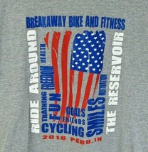 Breakaway Bike and Fitness T-Shirt Men&#39;s size Large 50/50 Blend - £6.77 GBP