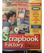 Art Explosion Scrapbook Factory Deluxe - Version 3.0 - 2005 - All Original - $24.70