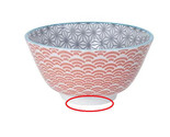 TOKYO DESIGN STUDIO Soup Bowl Star Wave Collection Multicolor Diameter 6&quot; - $36.70