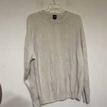 Dockers Men’s Sweater Size 2Xl/XXG Beige Polo Sweater - £10.50 GBP