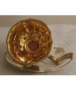 WHITE &amp; GOLD LINDNER KUEPS BAVARIA TEA CUP &amp; SAUCER  - $1,488.72 MXN