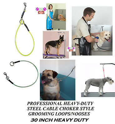 Pro Higiene Resistente Acero 30&quot; Cable Gargantilla Bucle Soga para Mesa ... - $16.78