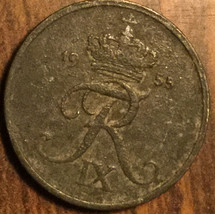 1955 Denmark 1 Ore Coin - £1.03 GBP