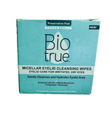 Biotrue Micellar Eyelid Cleansing Wipes 30 Count - $33.56 CAD