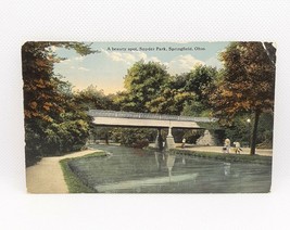 Snyder Park Springfield Ohio ca.1916 Beauty Spot Water Under the Bridge Posted - £4.67 GBP