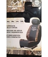 RealTree™ AP Front Low Back Seat Covers Camo Black Hunting NEW - £17.73 GBP