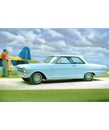 1962 Chevrolet Chevy II Nova Sport Coupe - Promotional Photo Poster - £26.37 GBP