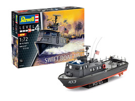 Level 4 Model Kit US Navy Swift Boat Mk.I 1/72 Scale Model by Revell - $53.68