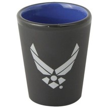 airforce wing 1.5 oz ceramic shot glass - £24.04 GBP