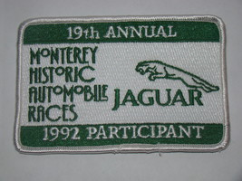 (1992) 19th ANNUAL MONTEREY HISTORIC AUTOMOBILE RACES - PARTICIPANT Patch - $45.00