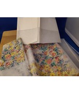 26&quot; x 26&quot; Delicate Sheer Scarf Made in Italy Hand painted Nylon - $41.03 CAD