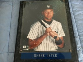NY Yankees Plaque - Derek Jeter (Please See Photos/Details)  - £18.39 GBP