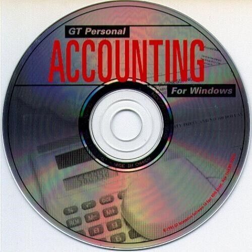 Primary image for GT Personal Accounting CD-ROM for Windows - NEW CD in SLEEVE