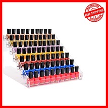 Large Capacity Acrylic Organizer Rack - 7 Layers for Nail Polish and Lip... - $31.03