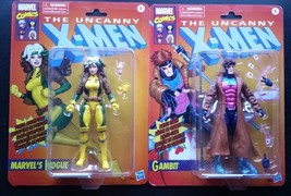 Hasbro Marvel Legends Vintage (Target) X-Men Animated Series ROGUE and Gambit - £132.14 GBP