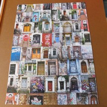 City Doors Jigsaw Puzzle 750 Pieces Made In USA Re-marks 18 x 24 Complet... - $9.75