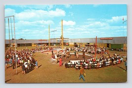 Birds Eye VIew Circus Hall of Fame Sarasota Florida FL UNP Chrome Postcard P5 - £2.93 GBP