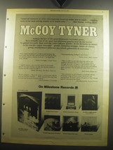 1975 McCoy Tyner Atlantis Album Advertisement - Draws on resources - £14.73 GBP