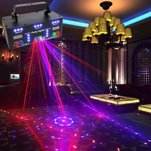 The 21 Eyes Party Lights Dj Disco Light Strobe Stage Light Sound Activated Laser - £111.27 GBP