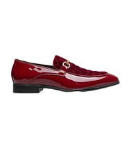 Stacy Adams Sprague Moc Toe Bit Slip On Shoes Burgundy 25732-601 image 3