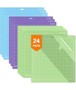 24 Pack Cutting Mat for Cricut Bulk 12x12 Inch (Light Standard Strong) V... - $1,074.80 MXN